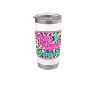 Gráfico de letrero Moonlit Bar Open 24/7 Wildcat Vaso térmico de acero inoxidable de doble pared