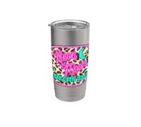 Gráfico de letrero Moonlit Bar Open 24/7 Wildcat Vaso térmico de acero inoxidable de doble pared