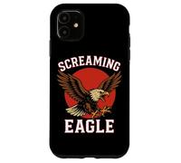 Gráfico de Libertad Majestic Screaming Eagle Carcasa para iPhone 11