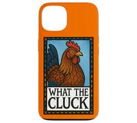 Gráfico de lo que dice el pollo divertido de Cluck para granja Carcasa para iPhone 13