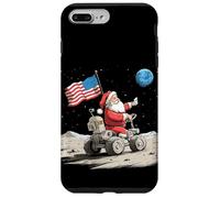 Gráfico de Luna de Papá Noel para los Amantes de los vehículos espaciales Carcasa para iPhone 7 Plus/8 Plus