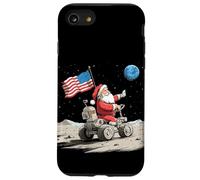 Gráfico de Luna de Papá Noel para los Amantes de los vehículos espaciales Carcasa para iPhone SE (2020) / 7/8