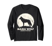 Gráfico de Luna Llena de Mama Wolf Leader of The Pack Manga Larga