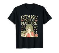 Gráfico de manga anime Kawaii de Otaku by Nature Camiseta
