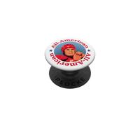 Gráfico de Mariscal de Campo de fútbol Vintage All-American PopSockets PopGrip Adhesivo
