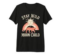 Gráfico de Moon Child Boho Sun Leopard Camiseta Premium