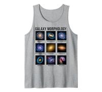 Gráfico de morfología de Galaxias Tipos de Galaxias Astronomía Camiseta sin Mangas