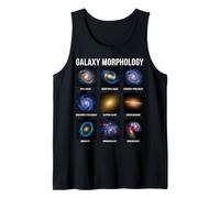 Gráfico de morfología de Galaxias Tipos de Galaxias Astronomía Camiseta sin Mangas