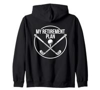 Gráfico de My Retirement Plan Golf Lovers Sudadera con Capucha