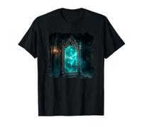 Gráfico de Mystic Mirror Portal Gothic Fantasy Magic Realm Camiseta