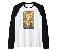 Gráfico de Naturaleza Stay Weird Frog and Snail Camiseta Manga Raglan