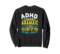 Gráfico de neurodiversidad de Texto arameo con Errores de Sudadera