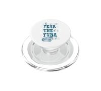 Gráfico de Notas Musicales de Fear The Tuba PopSockets PopGrip para MagSafe