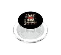 Gráfico de Notas Musicales para Clarinete Fear The Bass PopSockets PopGrip para MagSafe