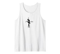 Gráfico de Odile Swan Lake Ballet Ballerina Pointe Dance Dance Dance Camiseta sin Mangas
