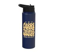 Gráfico de oleoducto mexicano de surf Carrizalillo Puerto Escondido Stainless Steel Insulated Water Bottle