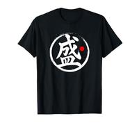 Gráfico de palabras Kanji japonés "Flourish" Camiseta
