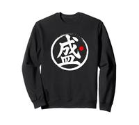 Gráfico de palabras Kanji japonés "Flourish" Sudadera