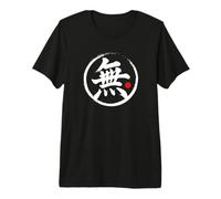 Gráfico de Palabras Kanji japonés Nothingness Camiseta Premium