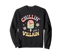 Gráfico de paletas Chillin Like A Villain Sudadera