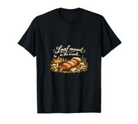 Gráfico de Pan Cottagecore Loaf Around in The Woods Camiseta