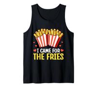Gráfico de papas fritas I Vine por las papas fritas Camiseta sin Mangas