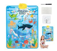 Gráfico De Pared Del Alfabeto Electrónico - PVC 41x55.5cm 310g | Tablero De Aprendizaje De Texto De Audio Interactivo Para Niños Y Niñas En Edad Preescolar De 1-5 Años | Cartel Educativo Parlante Para