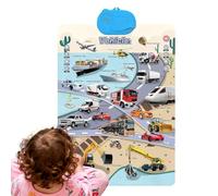 Gráfico de pared interactivo que habla, juguete educativo de aprendizaje de inglés para aula, guardería, guardería, sala de juegos, póster de aprendizaje atractivo para lectura de vocabulario y comuni