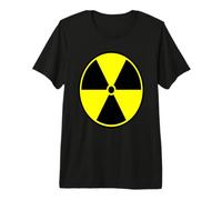 Gráfico de Peligro de Advertencia Nuclear de símbolo de radiación Camiseta Premium