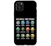 Gráfico de períodos de Tiempo geológico Paleontología e Historia de la Tierra Carcasa para iPhone 11 Pro MAX