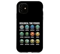 Gráfico de períodos de Tiempo geológico Paleontología e Historia de la Tierra Carcasa para iPhone 11