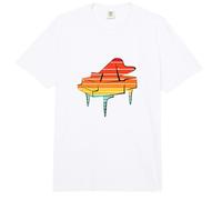 Gráfico de Piano para pianistas, músicos o Amantes del Piano Comfort Colors Adult Heavyweight T-Shirt