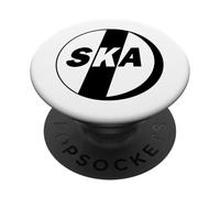 Gráfico de píldora Ska para niños y niñas groseros PopSockets PopGrip Adhesivo