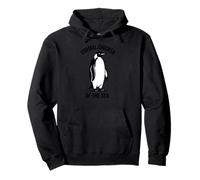 Gráfico de pingüino con Divertido Dicho Formal de Pollo del mar Sudadera con Capucha