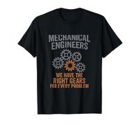 Gráfico de Plantilla Circular de Engranajes de Ingenieros mecánicos Camiseta