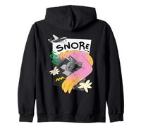 Gráfico de Poder ronquido para soñadores y Rebeldes del sueño Sudadera con Capucha