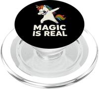 Gráfico de positividad Magic Is Real Unicorn PopSockets PopGrip para MagSafe