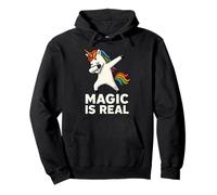 Gráfico de positividad Magic Is Real Unicorn Sudadera con Capucha