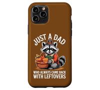 Gráfico de raccoon de gracias para papá divertido Carcasa para iPhone 11 Pro