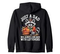 Gráfico de raccoon de gracias para papá divertido Sudadera con Capucha