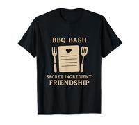 Gráfico de Recetas de Amistad con Ingredientes Secretos BBQ Bash Camiseta