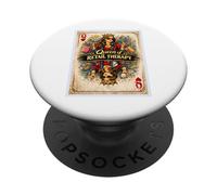 Gráfico de Regalo de Parodia minorista de Shopping Mom Wife Mother Queen PopSockets PopGrip Adhesivo