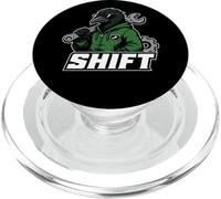Gráfico de reparación de automóviles Raven Mechanic Shift PopSockets PopGrip para MagSafe