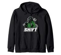 Gráfico de reparación de automóviles Raven Mechanic Shift Sudadera con Capucha