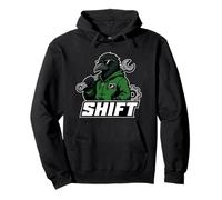 Gráfico de reparación de automóviles Raven Mechanic Shift Sudadera con Capucha