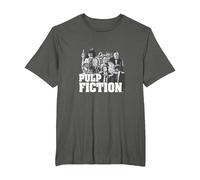 Gráfico de Reparto de películas clásicas PAPL2624 Camiseta, Hombre Tallas Grandes, Asfalto, 4X Alto