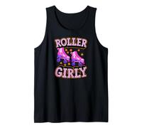 Gráfico de Roller Girly Cute Skate Queen Camiseta sin Mangas