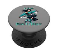 Gráfico de Ropa Urbana de Baile de Chica estética KPOP PopSockets PopGrip Adhesivo