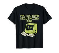 Gráfico de secuenciación de ADN Anterior a C024 Pro Science Nerd Camiseta