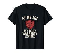 Gráfico de sello de garantía caducada a mi edad Camiseta